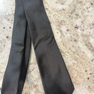 Classic Textured Gray Tie